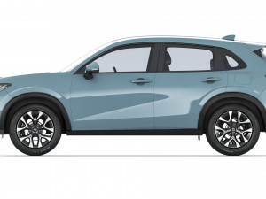 Honda ZR-V 2023 Model 3D