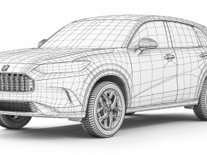 Honda ZR-V 2023 Model 3D