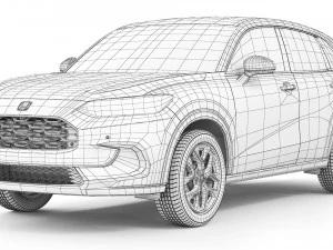 Honda ZR-V 2024 Sport 3D Model