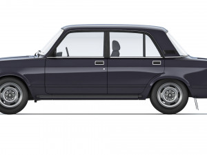 VAZ Lada 2105 1980 3D Модель