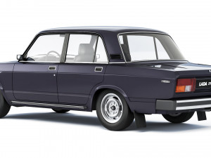 VAZ Lada 2105 1980 3D Модель
