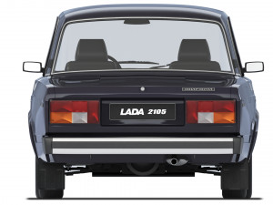 VAZ Lada 2105 1980 3D Модель