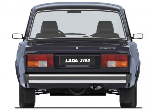 VAZ Lada 2105 1980 3D Model