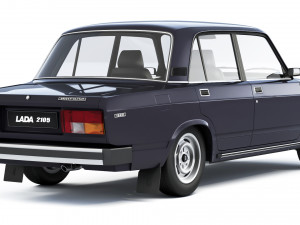 VAZ Lada 2105 1980 3D Модель