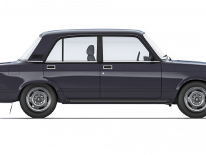 VAZ Lada 2105 1980 3D Модель