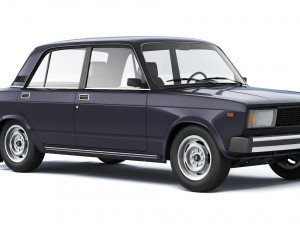 VAZ Lada 2105 1980 3D Модель