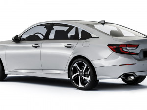 Honda Accord Sport 20T 2018 3D Model
