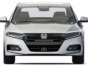 Honda Accord Sport 20T 2018 3D Model