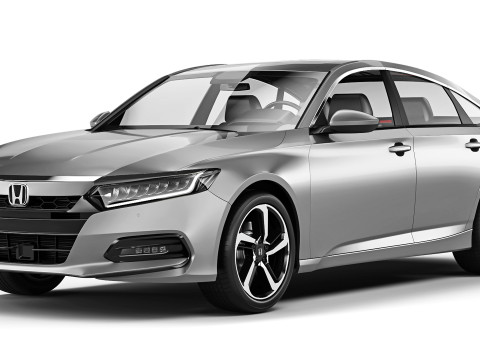 Honda Accord Sport 20T 2018 3D Model