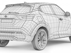Nissan Juke 2020 3D-Modell