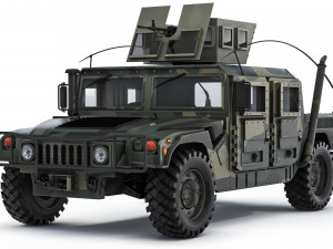 HMMWV M1165A1 2015 3D Model