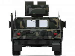 HMMWV M1165A1 2015 3D Model
