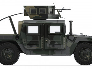 HMMWV M1165A1 2015 3D Model