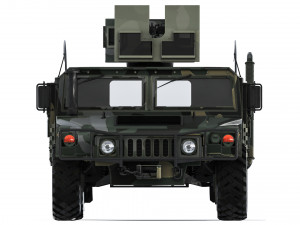 HMMWV M1165A1 2015 3D Model