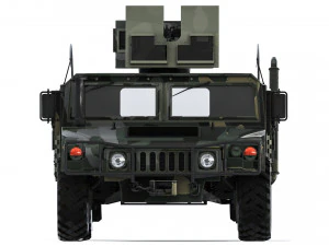 HMMWV M1165A1 2015 3D Model