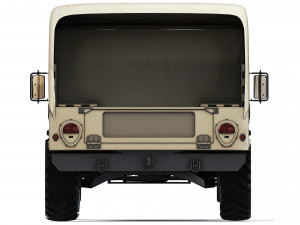 HMMWV M1038 2010 3D Model