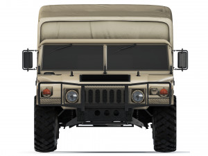 HMMWV M1038 2010 3D Model