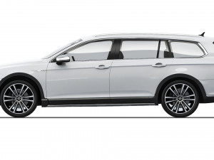 Volkswagen Passat Alltrack B8 FL 2020 Model 3D