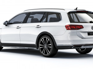 Volkswagen Passat Alltrack B8 FL 2020 Model 3D