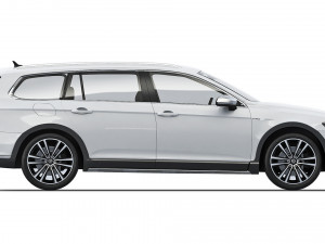 Volkswagen Passat Alltrack B8 FL 2020 Model 3D