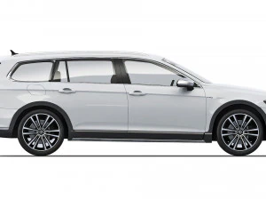 Volkswagen Passat Alltrack B8 FL 2020 3D Model