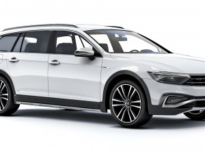 Volkswagen Passat Alltrack B8 FL 2020 Model 3D