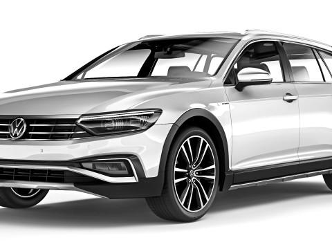 Volkswagen Passat Alltrack B8 FL 2020 3D Model