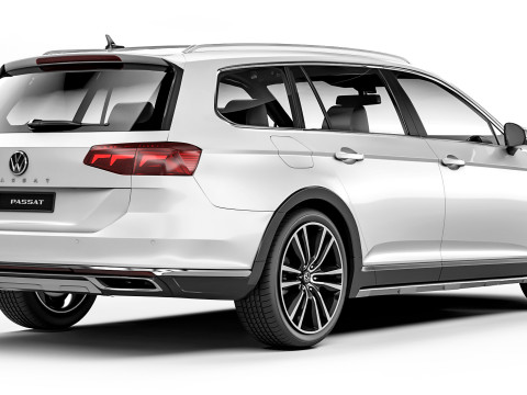 Volkswagen Passat Alltrack B8 FL 2020 Model 3D