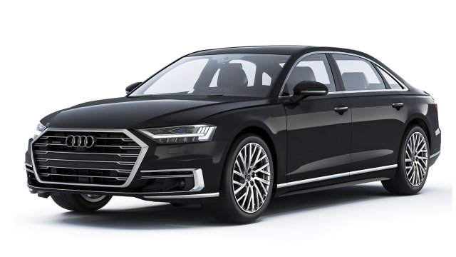 Audi A8L 2018 3D 모델 .c4d .max .obj .3ds .fbx .stl .blend 