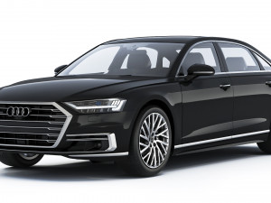 Audi A8L 2018 3D Model