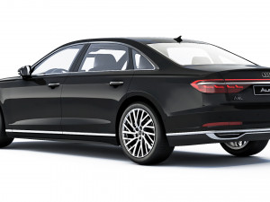 Audi A8L 2018 3D 모델