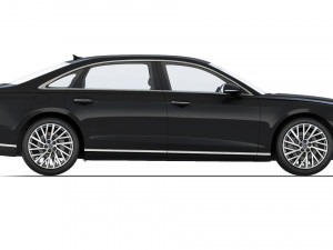 Audi A8L 2018 3D 모델