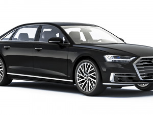 Audi A8L 2018 3D 모델