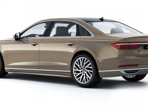 Audi A8 2018 3D Model