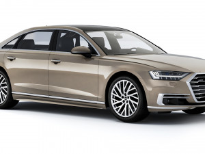 Audi A8 2018 3D Model