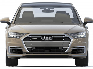 Audi A8 2018 3D Model