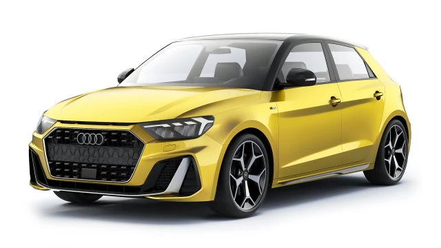 Audi A1 S-Line 2019 3D Model .c4d .max .obj .3ds .fbx .stl .blend 