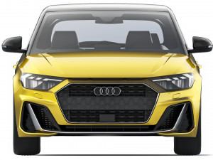 Audi A1 S-Line 2019 3D-Modell