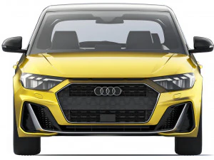 Audi A1 S-Line 2019 3D Model