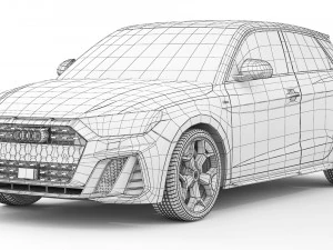 Audi A1 S-Line 2019 3D Model