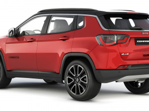 Jeep Compass 2020 3D 모델