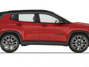 Jeep Compass 2020 3D 모델