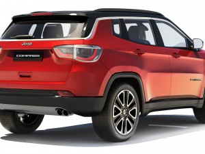 Jeep Compass 2020 3D 모델