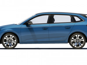 Skoda Scala 2019 3D 모델