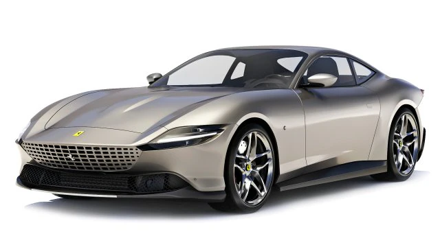 Ferrari Roma 2020 3D Model .c4d .max .obj .3ds .fbx .stl .blend 