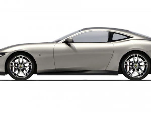 Ferrari Roma 2020 3D Model