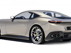 Ferrari Roma 2020 3D Model