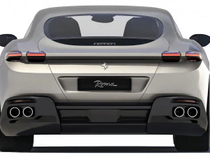 Ferrari Roma 2020 3D Model