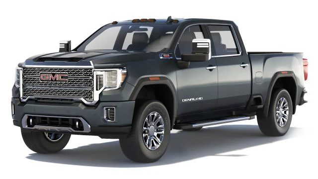 GMC Sierra 2500HD Denali 2020 3D Model .c4d .max .obj .3ds .fbx .stl .blend 