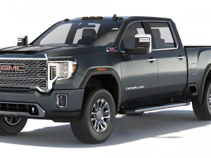 GMC Sierra 2500HD Denali 2020 Modello 3D